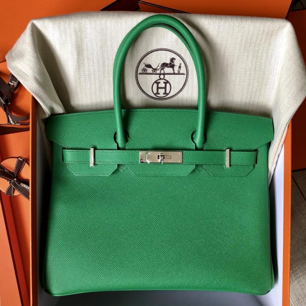 hermes cactus Hermès Birkin 30 Cactus Epsom Palladium Hardware PHW