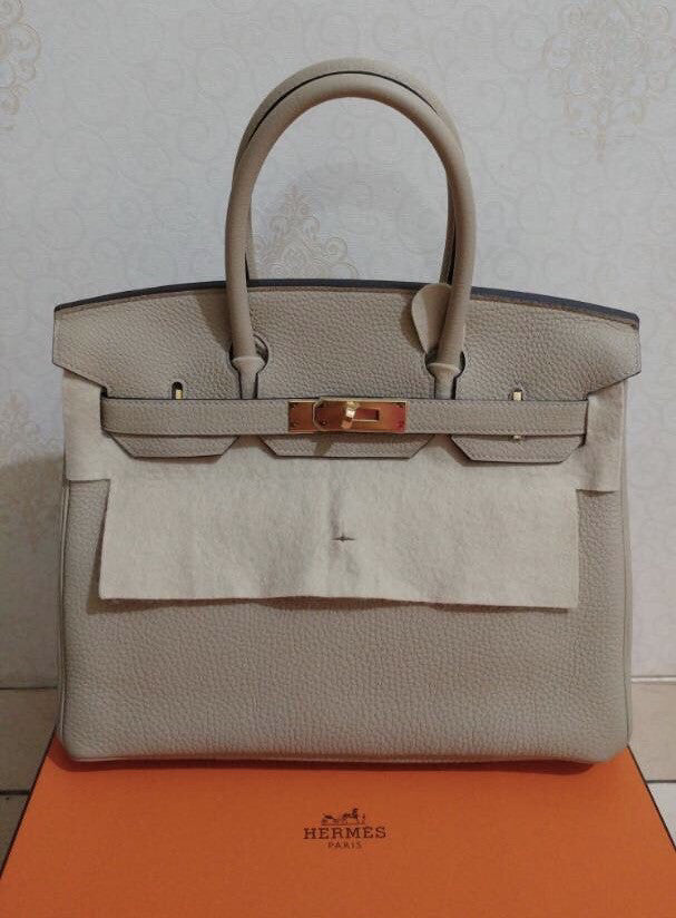 Hermès Birkin 30 Trench Togo Gold Hardware GHW A Stamp 2017 <!18871819> - The French Hunter