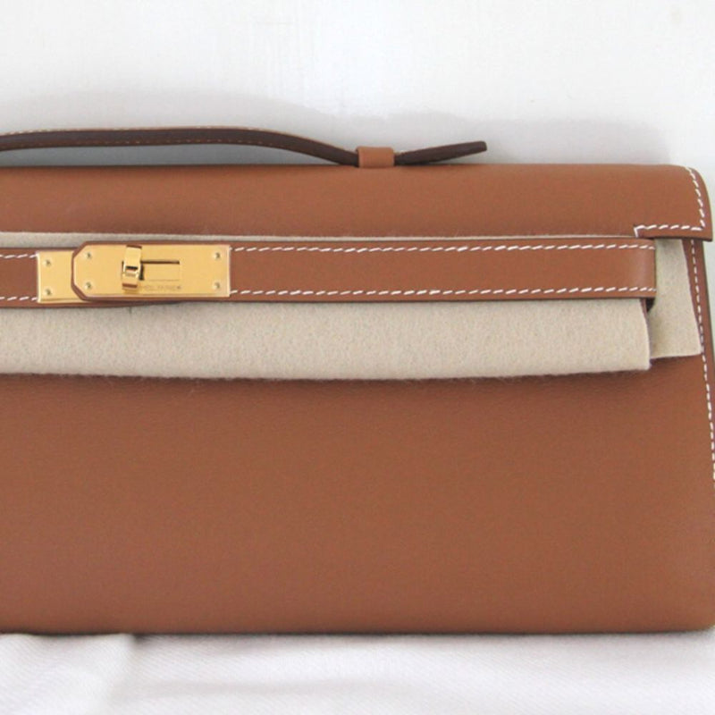 Hermès Kelly Cut Gold Swift Gold Hardware GHW C Stamp 2018 <!28869990> <!SOLD> <!SOLD> - The French Hunter