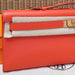 Hermès Kelly Cut Capucine Swift Gold Hardware GHW X Stamp 2016 <!29969894> <!SOLD> - The French Hunter