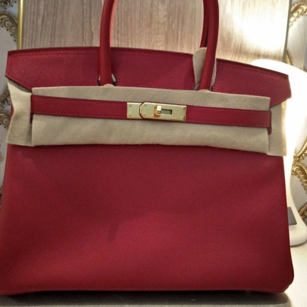Hermès Birkin 30 Rouge Casaque Epsom Gold Hardware GHW C Stamp 2018 <!30351433> - The French Hunter