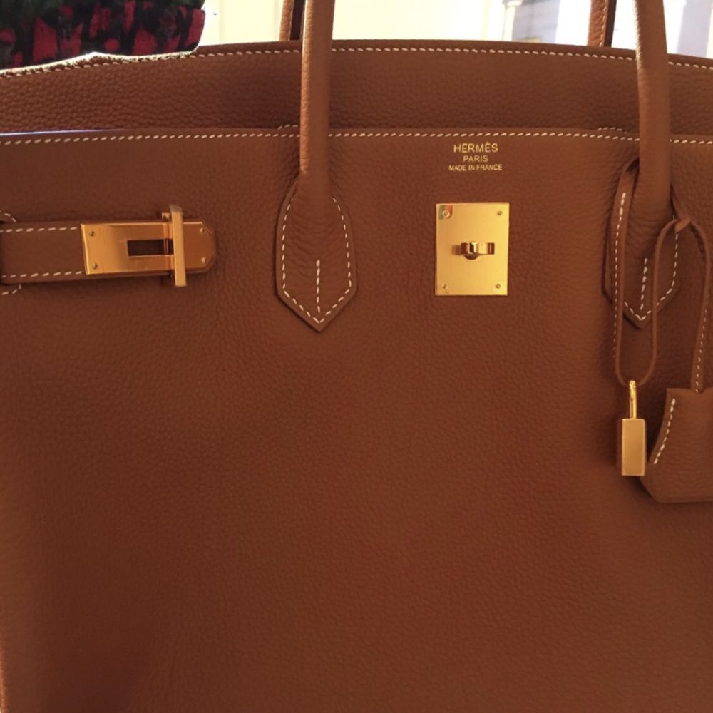 Hermès Birkin 40 Gold Togo Gold Hardware GHW X Stamp 2016 <!31106077> - The French Hunter
