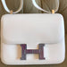 Hermès Constance Limited Edition 24 Blanc (White) Optique Evercolor Enamel Hardware ENA C Stamp 2018 <!31266091> - The French Hunter