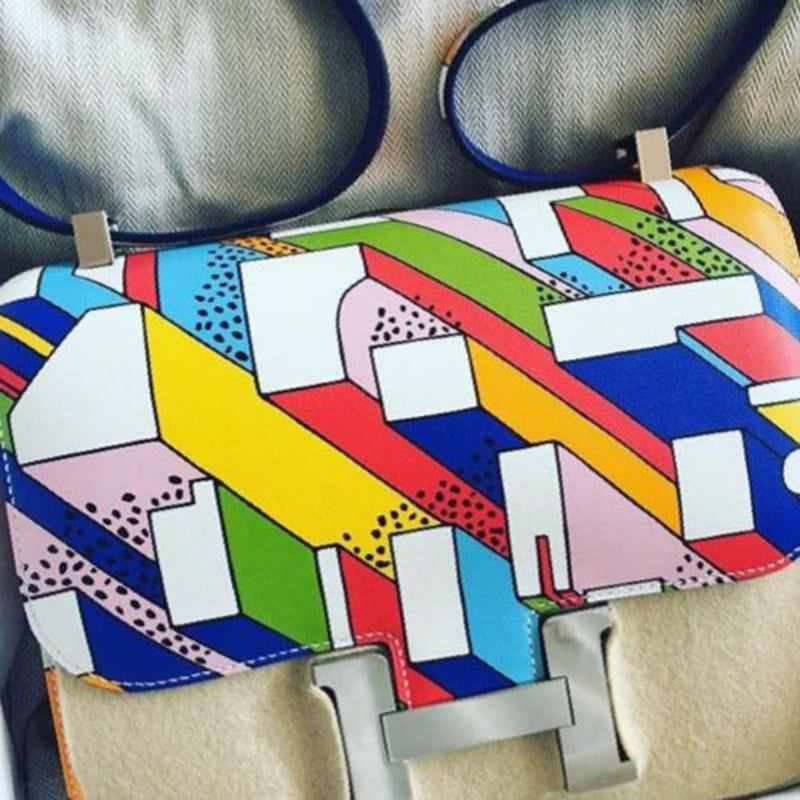 Hermès Constance 24 Blanc (White) Summer Day Swift C Stamp 2018 <!31409272> - The French Hunter