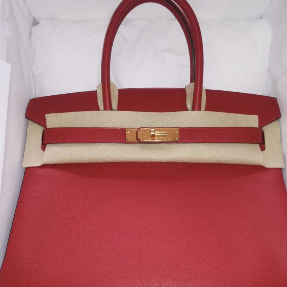 Hermès Birkin 30 Rouge Casaque Epsom Gold Hardware GHW C Stamp 2018 - The French Hunter