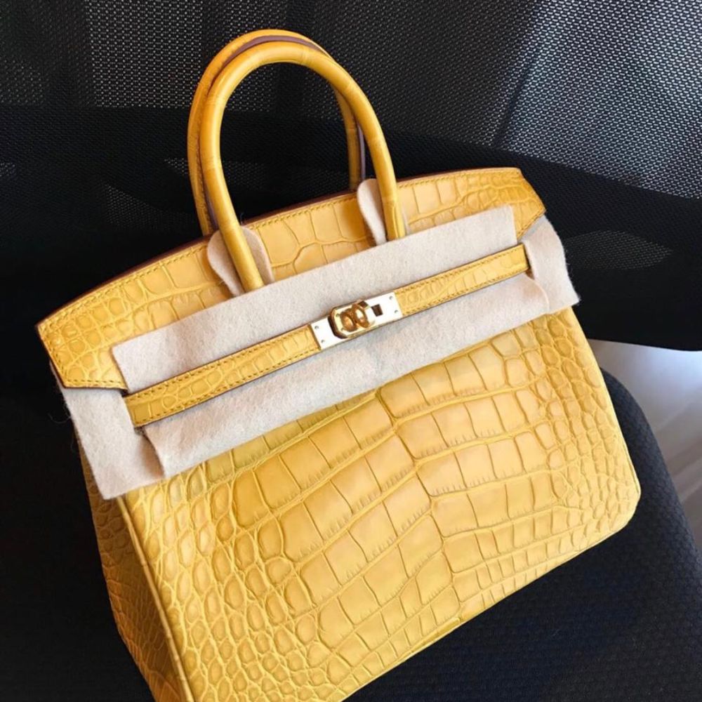 The French Hunter - Hermès Birkin 25 Vert Rousseau Alligator Mississippi  Matte Gold Hardware GHW For price and purchase inquiries, please contact 📧  sales@thefrenchhunter.com ☎ / SMS / Whatsapp: +18889486837 Line/WeChat