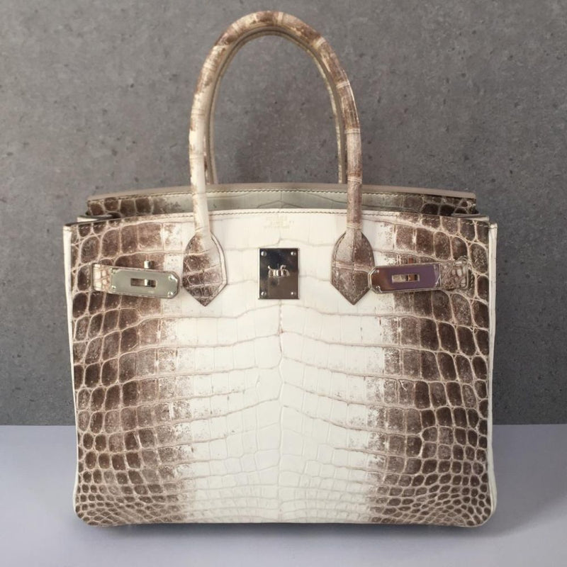 Hermès Birkin 30 Himalaya Crocodile Niloticus Matte Palladium Hardware PHW X Stamp 2016 - The French Hunter