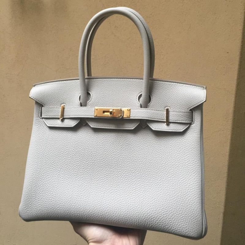 Hermès Birkin 30 Beton Togo Gold Hardware GHW