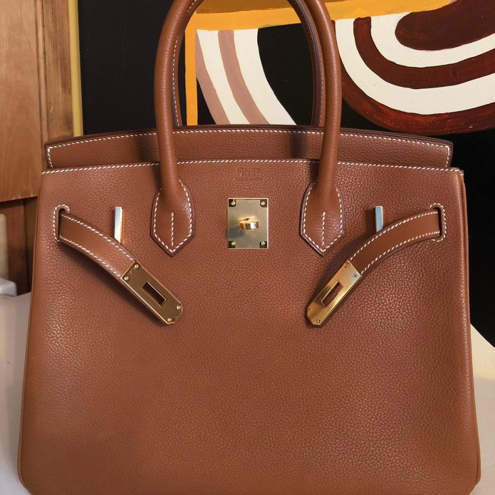 Hermès Birkin 30 Fauve Barenia Faubourg Gold Hardware GHW