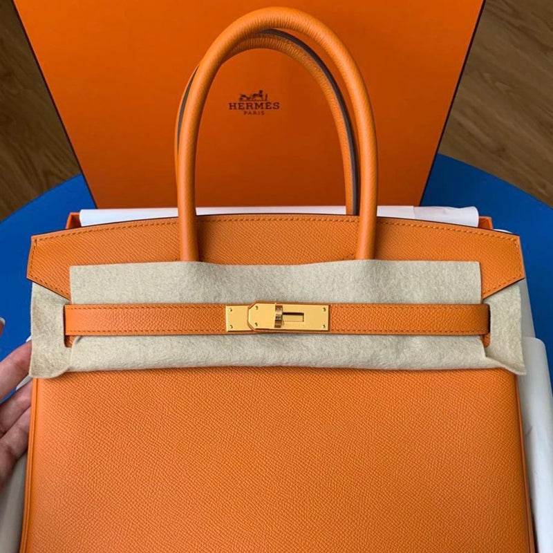 Hermès Birkin 30 Abricot Epsom Gold Hardware GHW