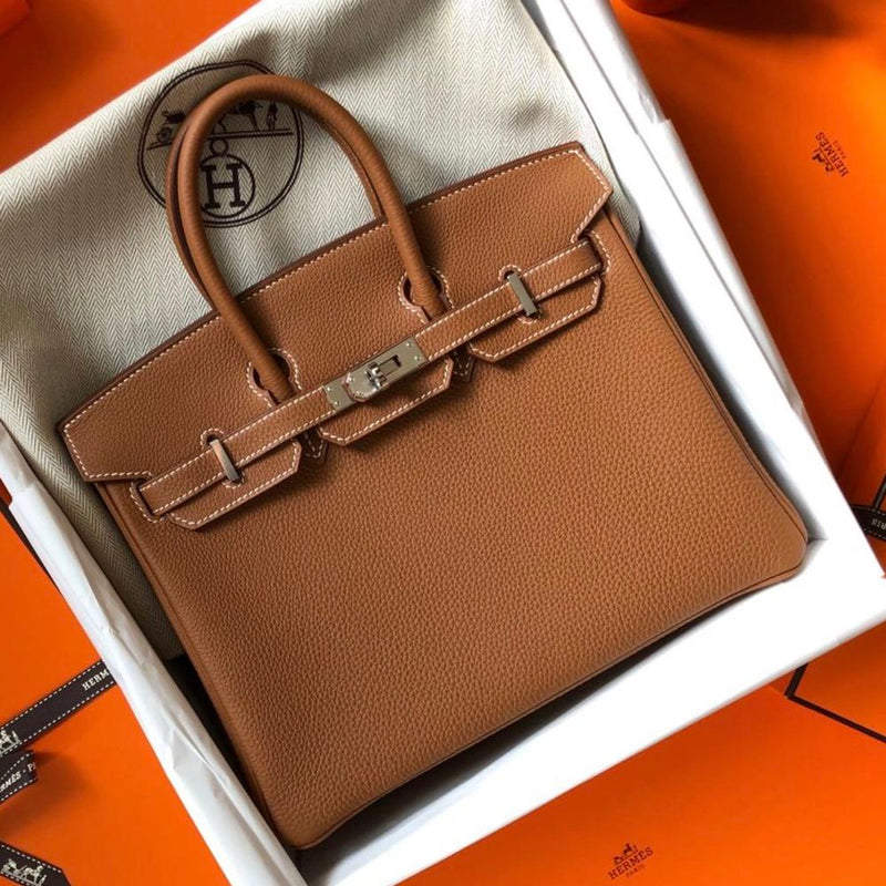 Hermès Birkin 25 Gold Togo Palladium Hardware PHW