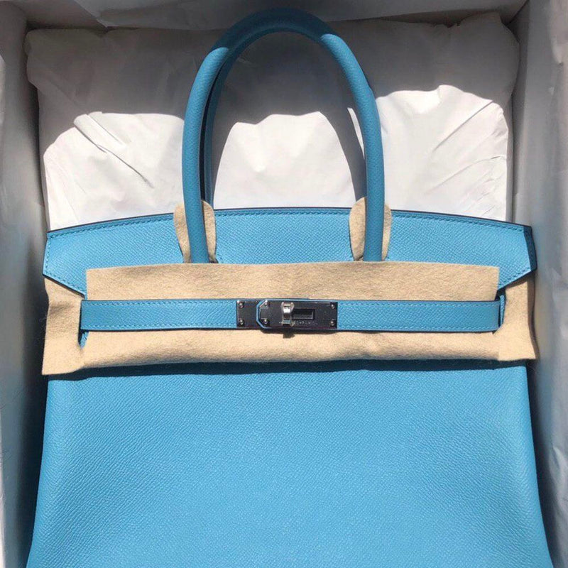 Hermès Birkin 30 Bleu du Nord Epsom Palladium Hardware PHW