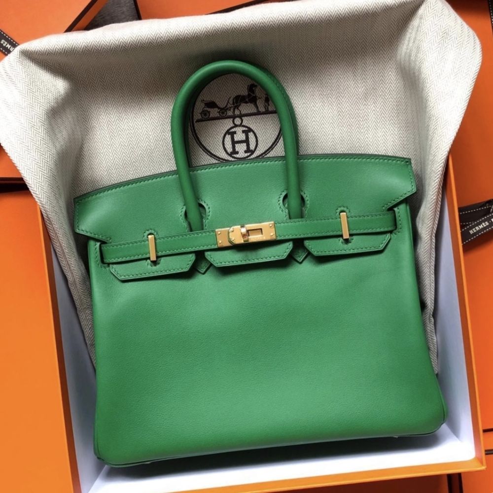 Hermès Birkin 25 Cactus Swift Gold Hardware GHW