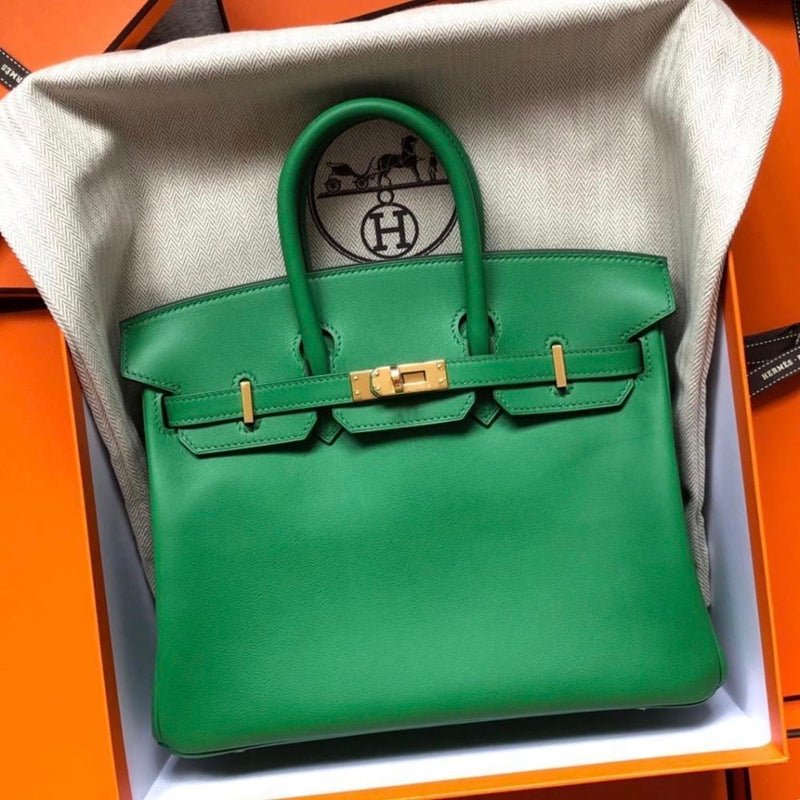 Hermès Birkin 25 Cactus Swift Gold Hardware GHW
