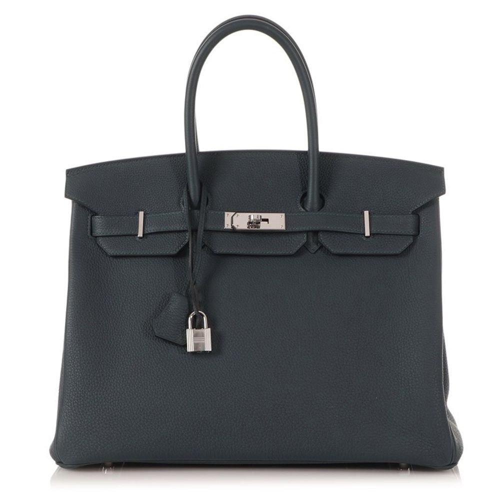Hermès Birkin 35 Vert Cyprès Togo Palladium Hardware PHW