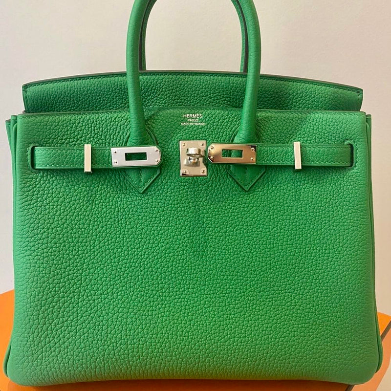 Hermès Birkin 25 Bambou Togo Palladium Hardware PHW