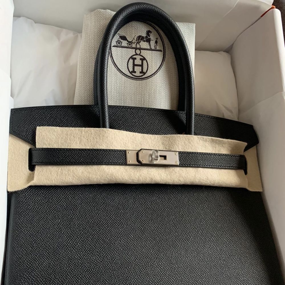 Hermes Birkin 30 Black Box Leather Gold Hardware | Hermes Bags