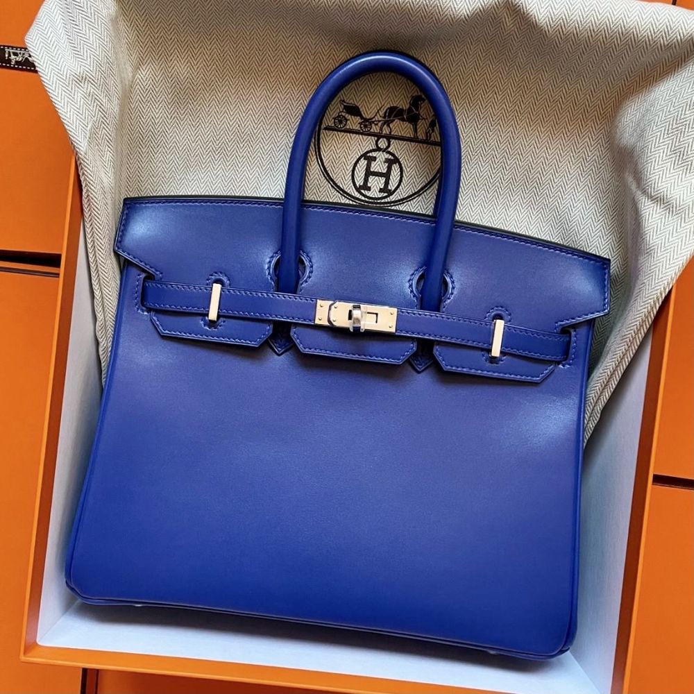 Hermes Birkin 25 Blue Phw Hermès Birkin 25 Togo Blue Navy