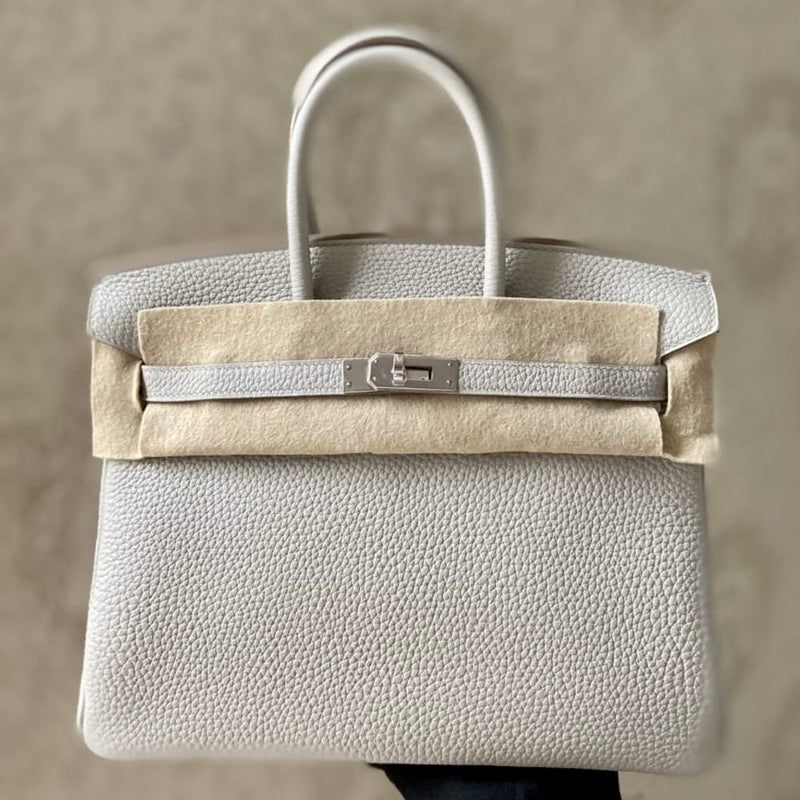 Hermès Birkin 25 Gris Perle Togo Palladium Hardware PHW