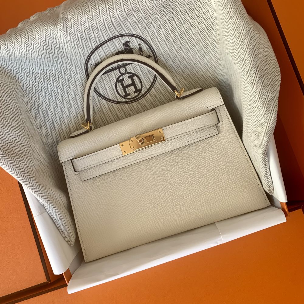 Hermes Kelly Sellier 28 Nata Epsom Gold Hardware – Madison Avenue Couture