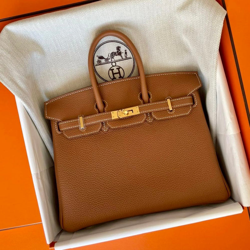 Hermès Birkin 25 Gold Togo Gold Hardware GHW