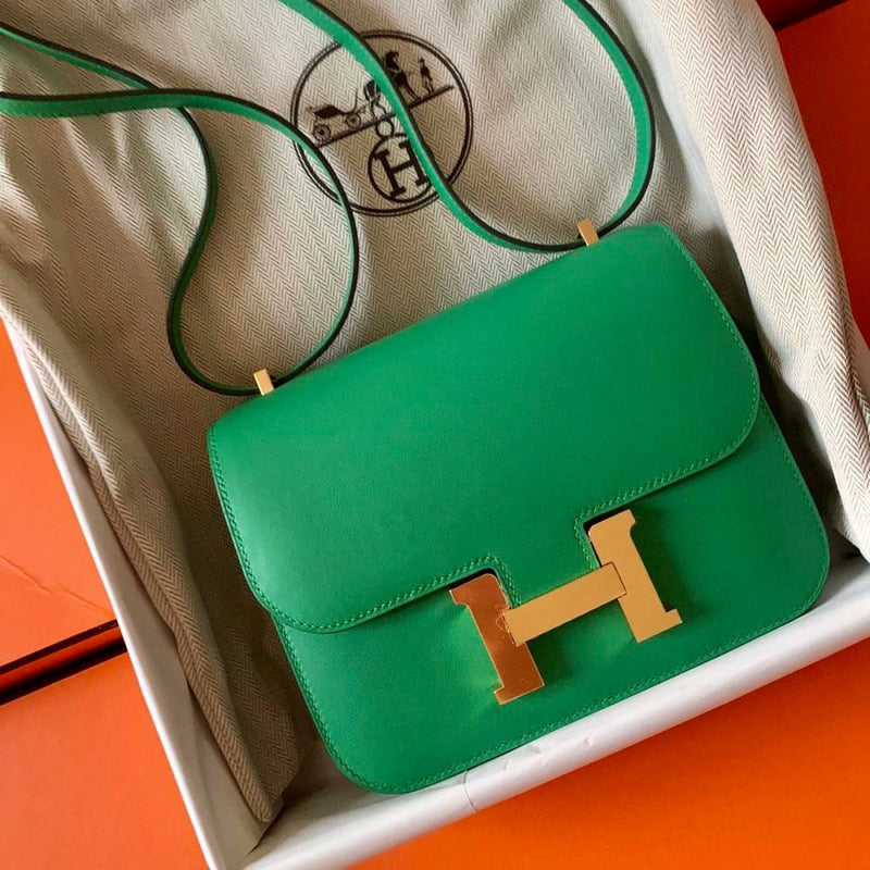 Hermès Constance 18 Bambou Swift Gold Hardware GHW