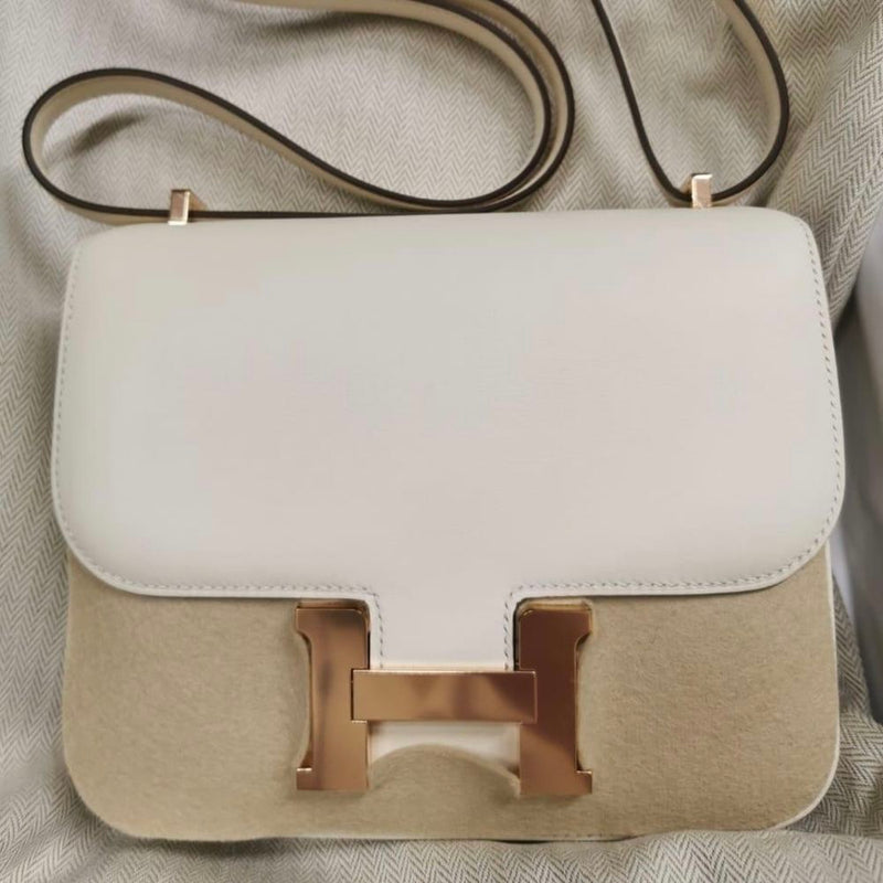 Hermès Constance 18 Nata Swift Rose Gold Hardware RGHW