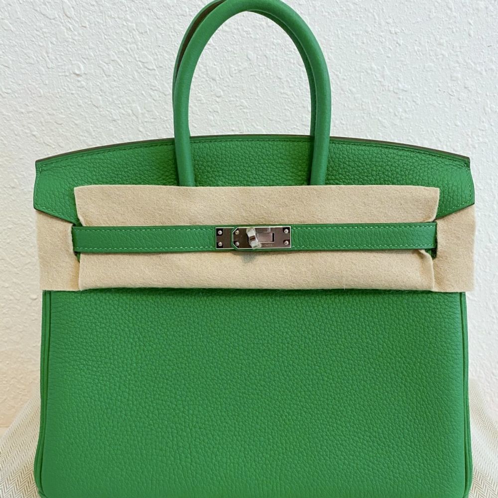 Hermès Birkin 25 Bambou Togo Palladium Hardware PHW