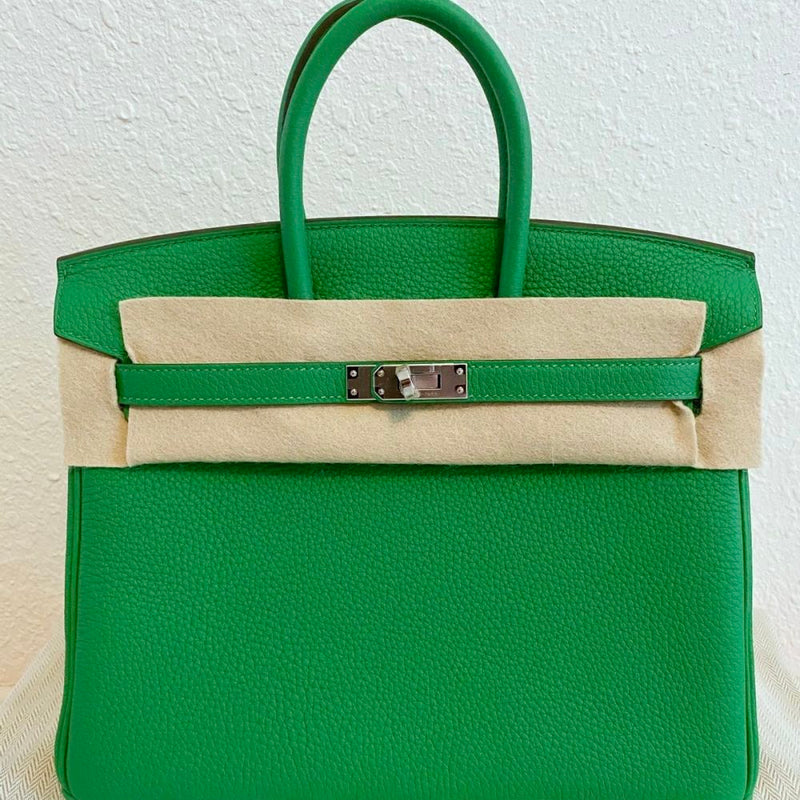 Hermès Birkin 25 Bambou Togo Palladium Hardware PHW