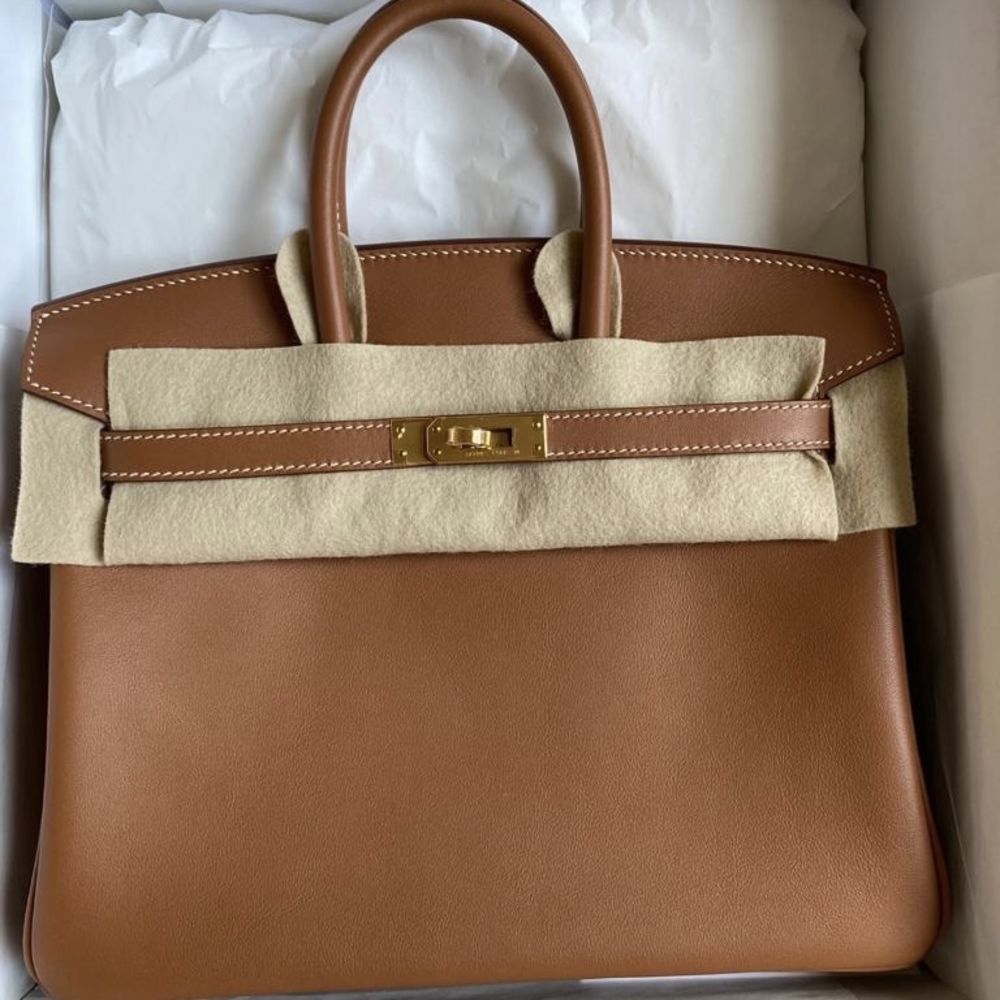 Hermès Birkin 25 Gold Swift Gold Hardware GHW