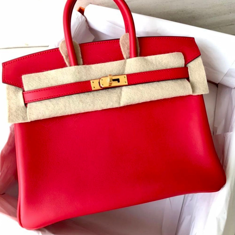 Hermès Birkin 25 Rouge de Coeur Veau Jonathan Gold Hardware GHW