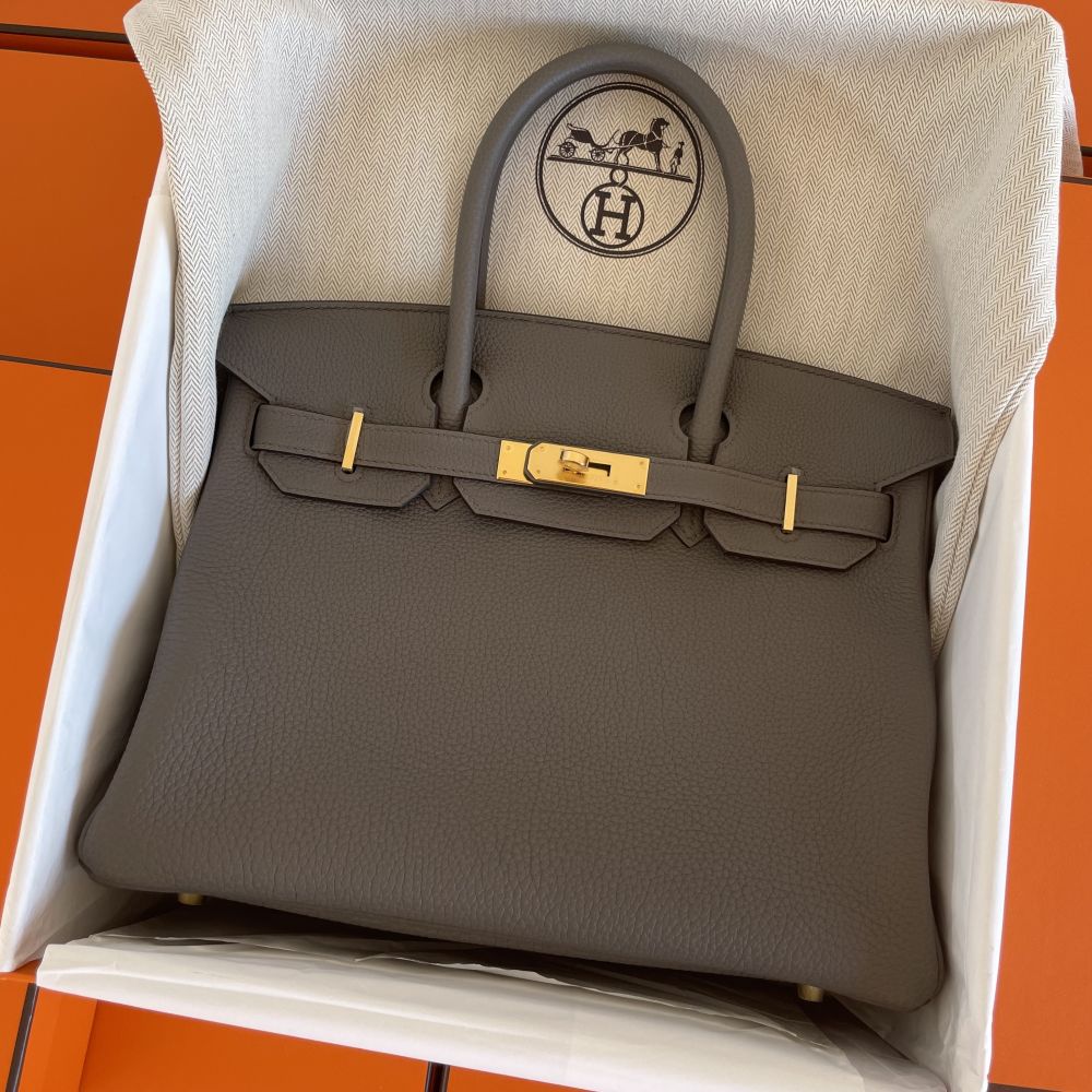 Hermès Gris Etain Bags, Etain Birkin & Kelly Bags