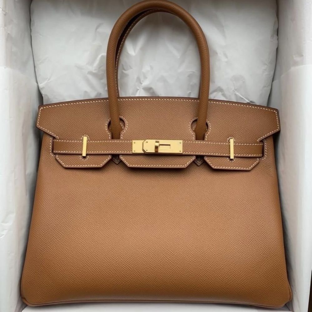 Hermès Birkin 30 Gold Epsom Gold Hardware GHW